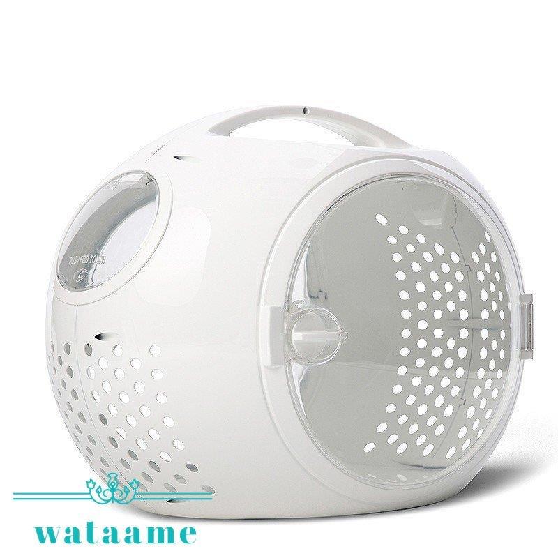 【新商品】 ペット キャリー ケース 犬 キャリーケース 猫 キャリーバッグ ケージ ケース 持ち運び 透明 ラウンド ドーム型 ホワイト ブルー お祝い プレゼント /[abh11] 【2227144264】(11500円)