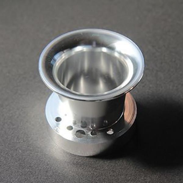 華麗 CRキャブレター アルミ ショート ファンネル 銀色 4個 ienomat.com.br