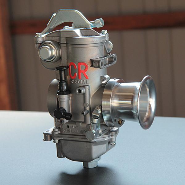 CRキャブレターラージボディ用 アルミショートファンネル 1個 (KEIHIN