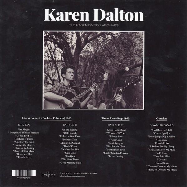 Karen Dalton「Archives Box」 3LP+3CD+Tシャツ THE KAREN