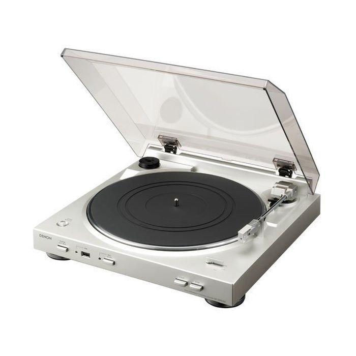 DENON USBメモリー対応 フルオートターンテーブル DP-200USB-SP SILVER 