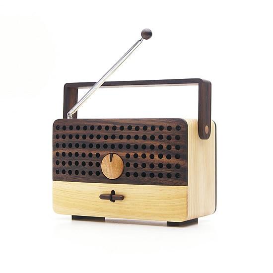 ◇ magno wooden radio WR-01/2B 木のラジオ ◇