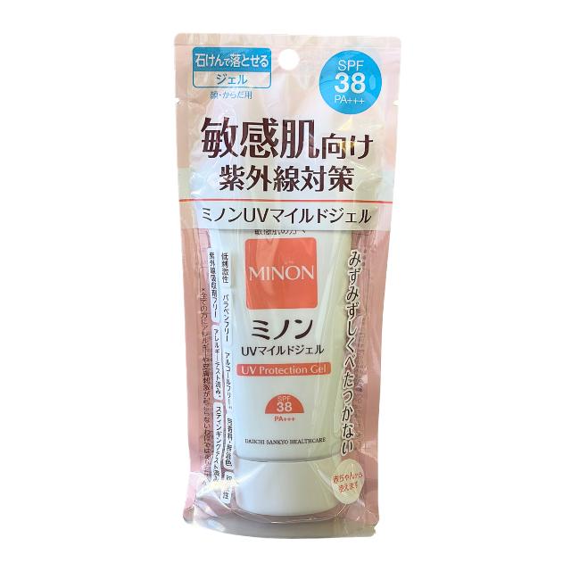 MINON Amino Moist ミノン UVマイルドジェル 70g (日焼け止めジェル