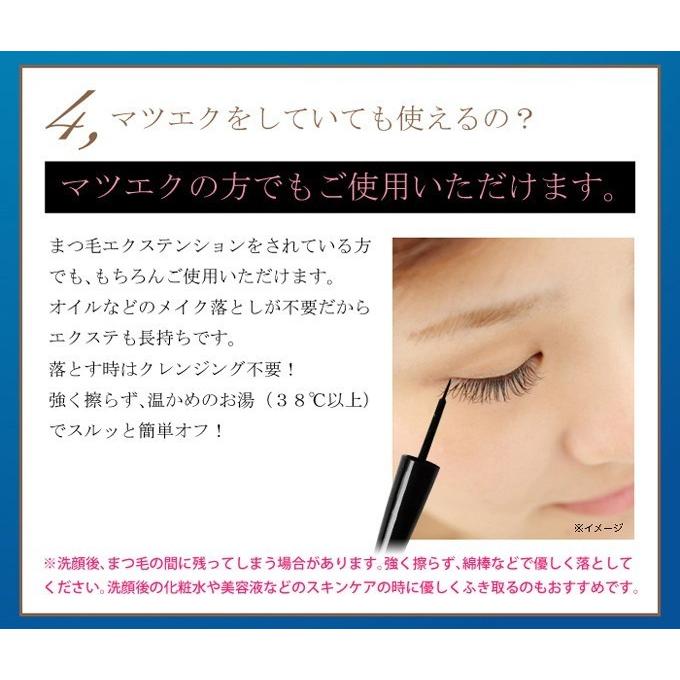 オールデー パーフェクトアイライナー【お得な３本セット(１本３ml×３)】汗・涙・擦れに強く滲まない 【リキッド 筆 タイプ・黒 ブラック】｜jeunesse-ips｜12