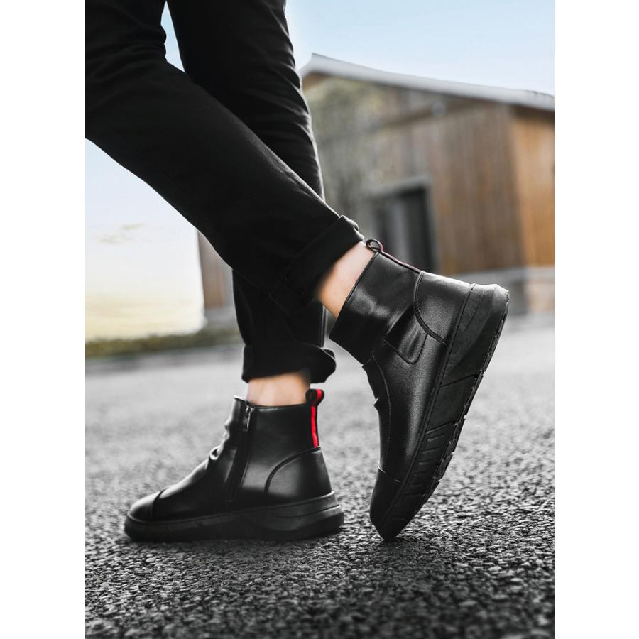 大特価】ハイカット 防水安全靴 メンズ 作業靴 おしゃれ あんぜ