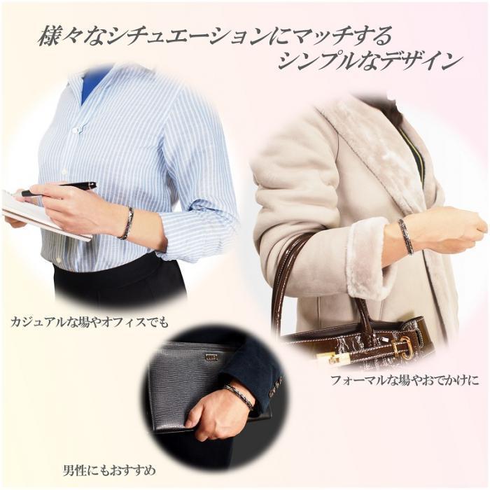 ゲルマニウム　リンクブレスレットとリングセット　肩こり腰痛 ゲルマニウムリンクブレスレットとリングセット肩こり腰痛