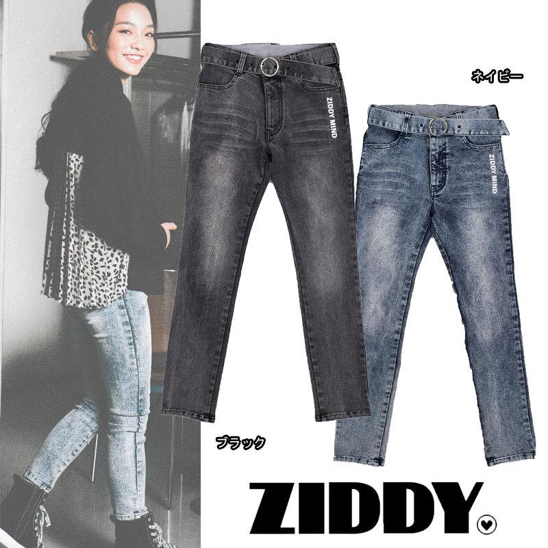 40 Off Ziddy ジディー ベルト付き デニム スキニーパンツ キッズ 子供 女の子 ボトムス ロングパンツ ジーンズ デニム Sale セール 1229 Jenni Anap Ziddy 子供服 Jewel 通販 Yahoo ショッピング