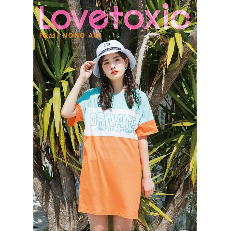 30 Off Lovetoxic ラブトキシック ブロッキングtシャツワンピース ワンピ ワンピース ロゴ 半袖 肩アキ ｔシャツ バクプリ フォトガール Sale セール Jenni Anap Ziddy 子供服 Jewel 通販 Yahoo ショッピング