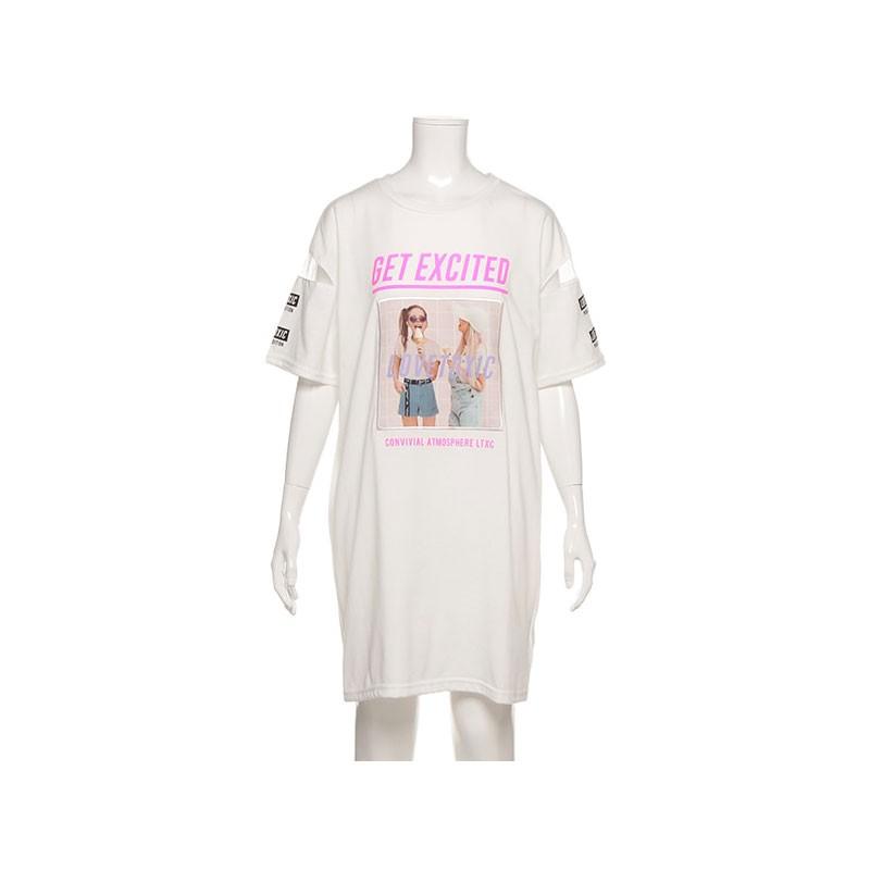 30 Off Lovetoxic ラブトキシック Girlsフォトtシャツワンピース ワンピース フォトガール バックプリント ロゴ 半袖 ｔシャツ 中学生 Jc 女の子 Sale セール Jenni Anap Ziddy 子供服 Jewel 通販 Yahoo ショッピング