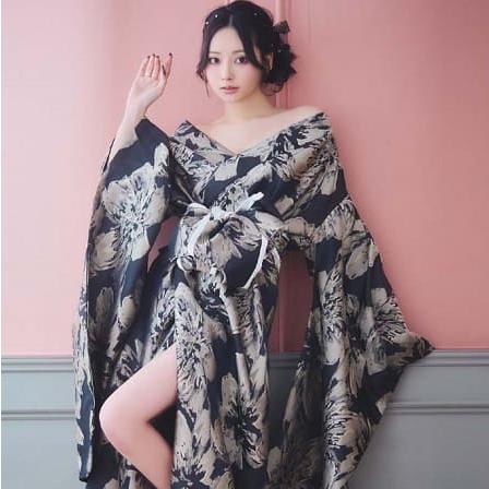 浴衣 ドレス 大人 着物 和風 花魁 コスプレ よさこい 衣装 浴衣ドレス