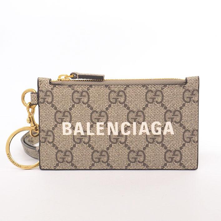 返品OK】【新品同様】バレンシアガ GUCCIコラボ ネックストラップ 