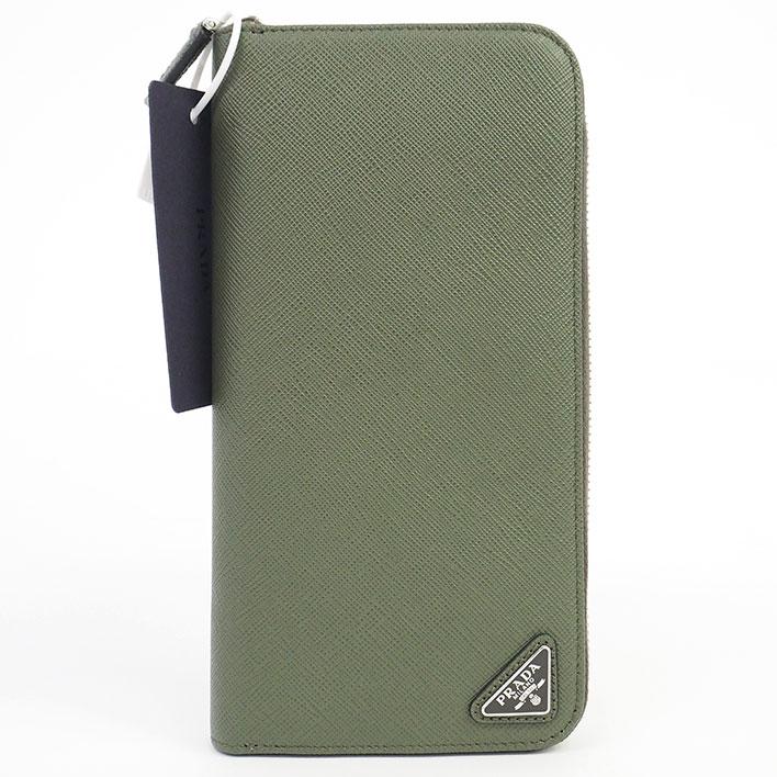 PRADA 【返品OK】【未使用品・新古品】プラダ トライアングル ジップ 