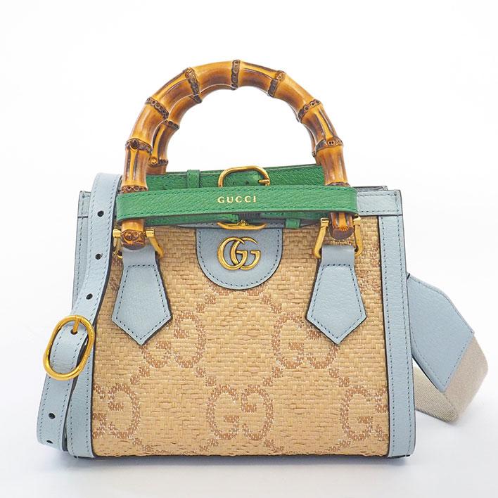 GUCCI（グッチ） 【返品OK】【美品】グッチ 2WAY ダイアナ ミニ トート 
