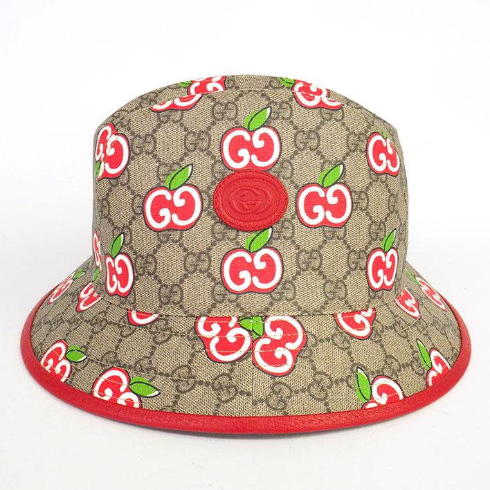 GUCCI（グッチ） 【返品OK】【新品同様】グッチ フェドラハット 