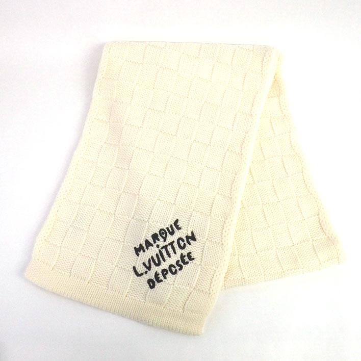 ルイヴィトン　 ダミエ　ヘリテージ　スナッグ　マフラー　美品 返品OK】【新品同様】ルイ ヴィトン ダミエヘリテージスナッグ ダミエ