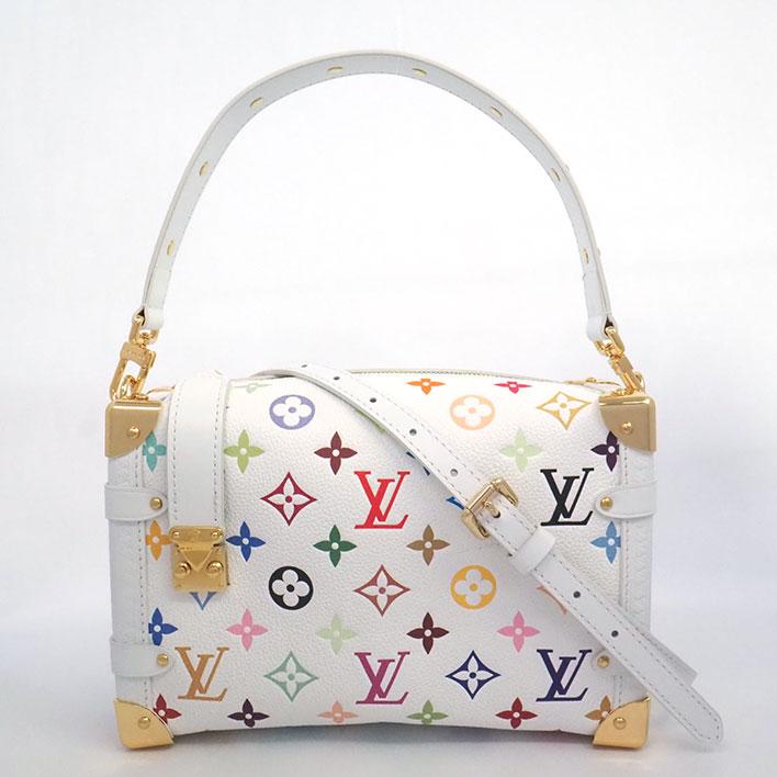 M_ 【返品OK】【新品同様】ルイ ヴィトン LV × TM サイドトランク MM