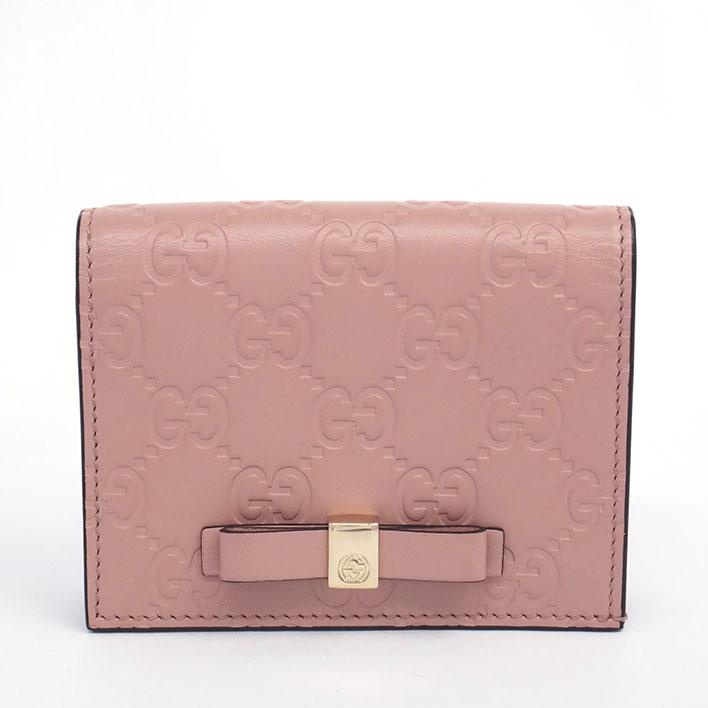 GUCCI（グッチ） 【返品OK】【美品】グッチ GG リボン グッチシマ
