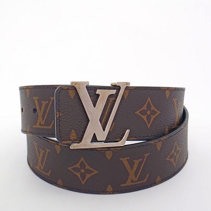 返品OK】【美品】ルイ ヴィトン サンチュール・LVイニシャル 40MM