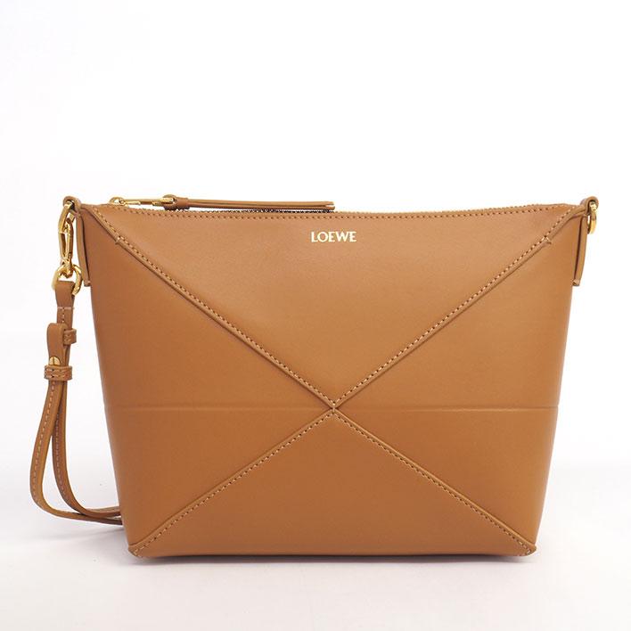 ロエベ パズル フォルド ポーチ C510PT1X01 ショルダーバッグ LOEWE（ロエベ） 【返品OK】【美品】ロエベ フォルド ポーチ パズル