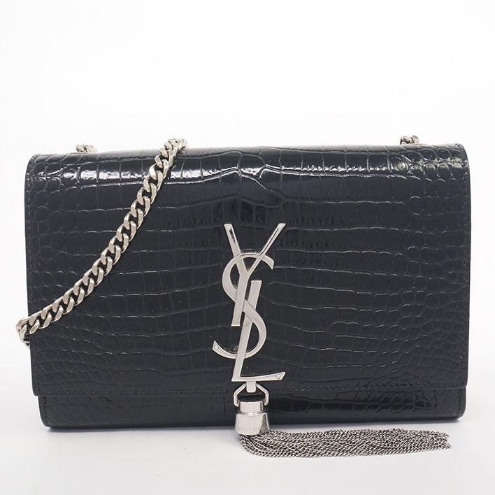 SAINT LAURENT 【返品OK】【美品】イヴ サンローラン タッセル 