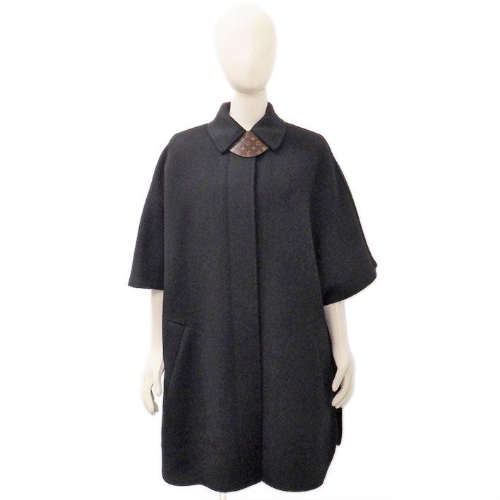 返品OK】【新品同様】ルイ ヴィトン モノグラム ポンチョコート ケープ