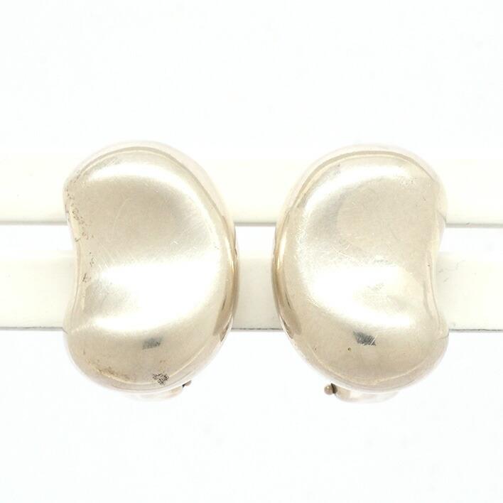 ティファニー エルサ・ペレッティ ビーン クリップタイプ シルバー925【イヤリング】 ubr237511012593ジュエルショット
