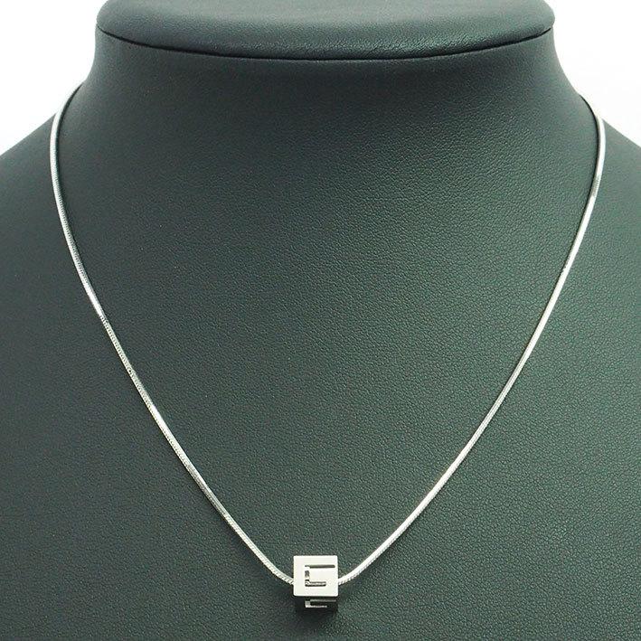 グッチ Gロゴ キューブ K18WG