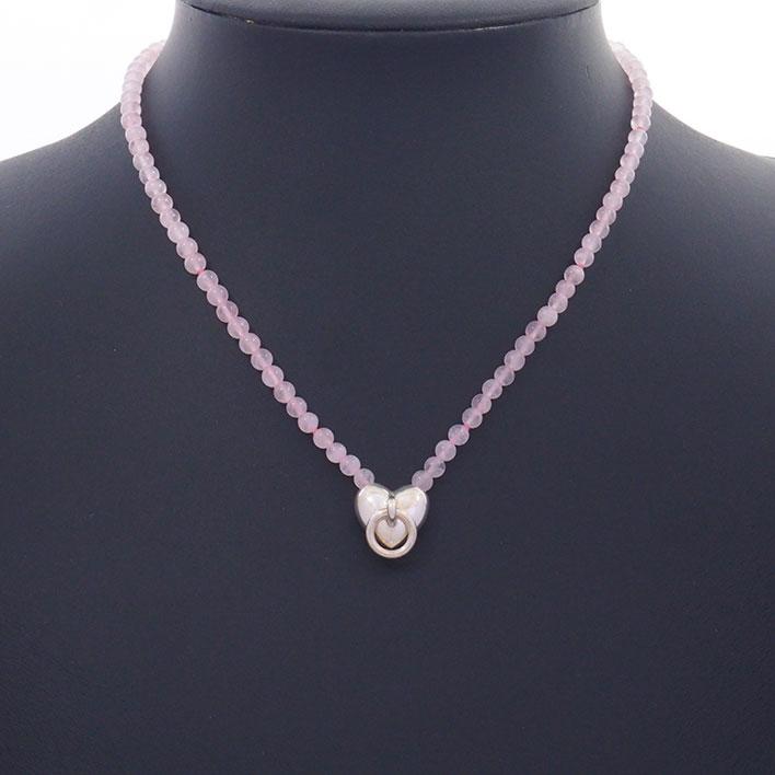 Tiffany&Co. ローズクォーツ ブレスレット ハート シルバー 925 TIFFANY&Co.（ティファニー） 【返品OK】ティファニー ドアノッカー