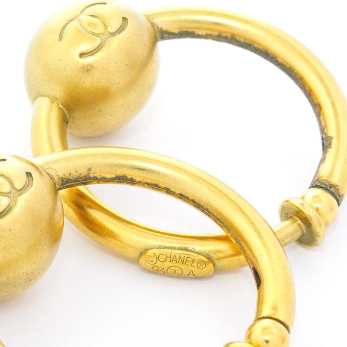 CHANEL 【返品OK】シャネル ココマーク サークル フープタイプ CHANEL 【返品OK】シャネル ココマーク サークル フープタイプ