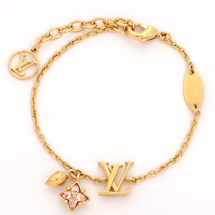本物 ■ ルイヴィトン ■ ブレスレット ブラスレ ルルグラム LV モノグラム LOUIS VUITTON（ルイ・ヴィトン） 【返品OK】【美品】ルイヴィトン