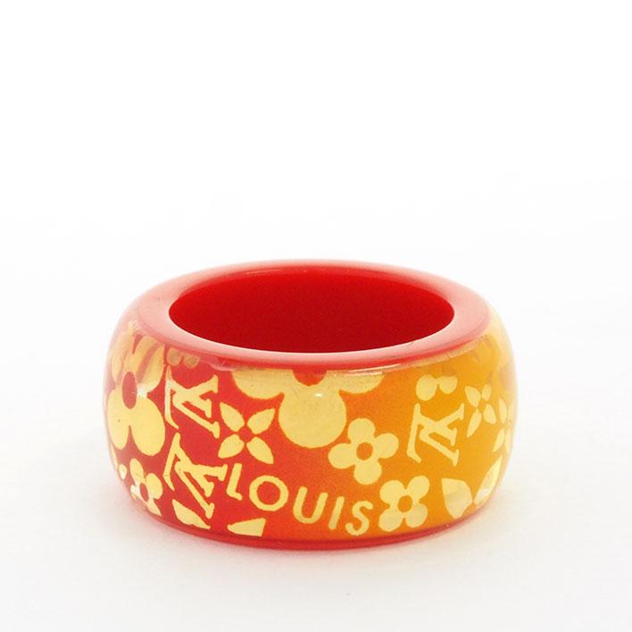 美品 ルイヴィトン バーグ LV トロピカル カクテル リング L 15号 LOUIS VUITTON（ルイ・ヴィトン） 【返品OK】【美品】ルイヴィトン