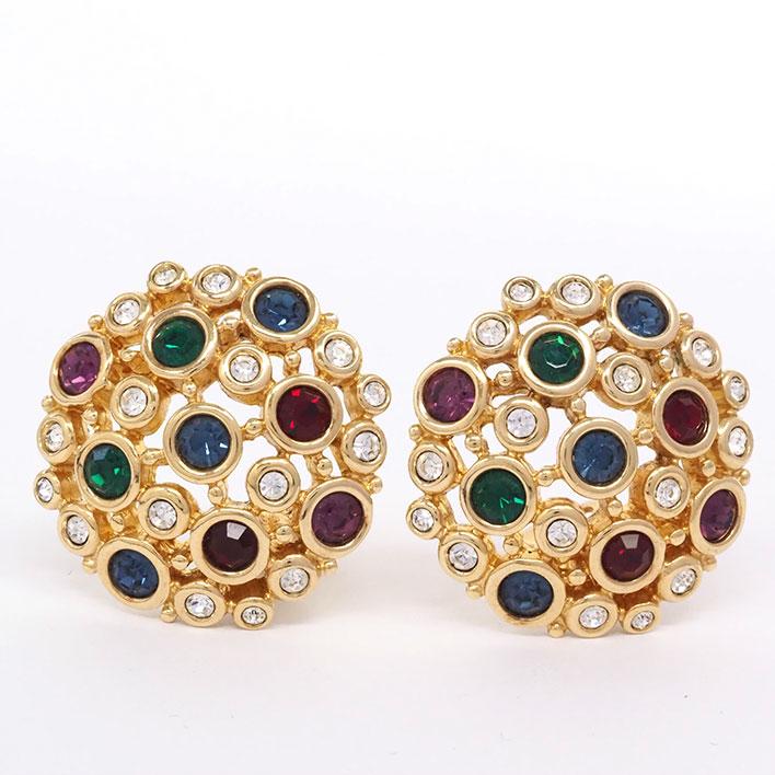 SWAROVSKI（スワロフスキー） 【美品】スワロフスキー ラウンド 