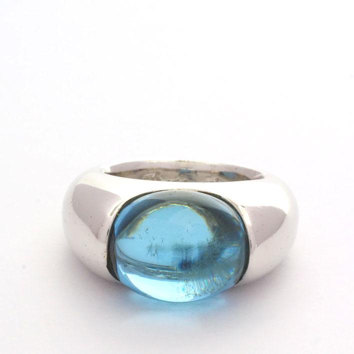 バカラ（Baccarat） 【返品OK】バカラ クリスタル シルバー925 【指輪