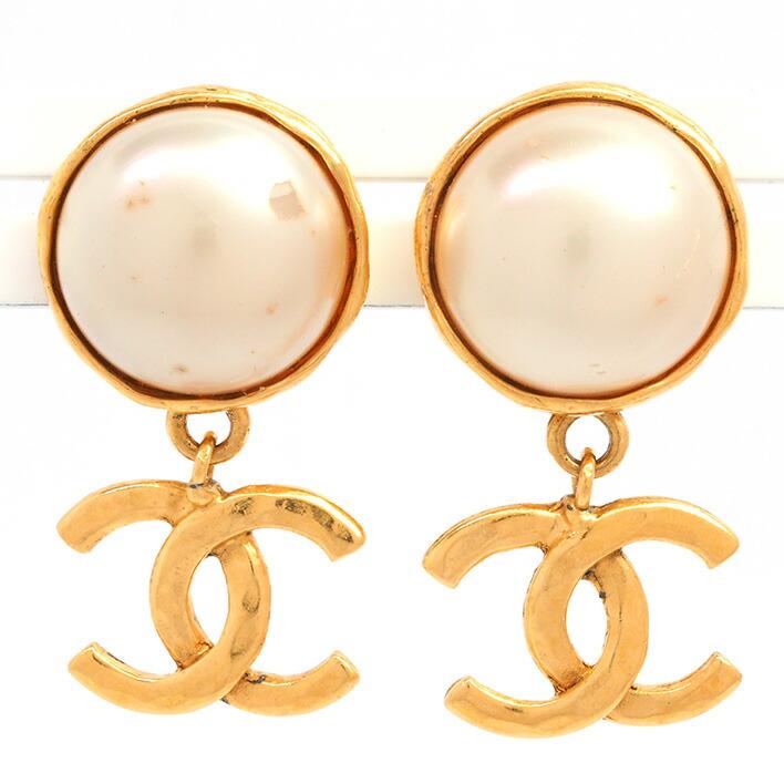 CHANEL（シャネル） 【返品OK】シャネル ココマーク 大粒マベパール 
