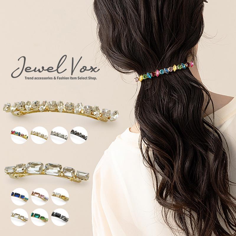 Jewel VOX バレッタ 大きめ ヘアアクセサリー レディース 髪留め Jewel VOX バレッタ 大きめ ヘアアクセサリー レディース 髪留め
