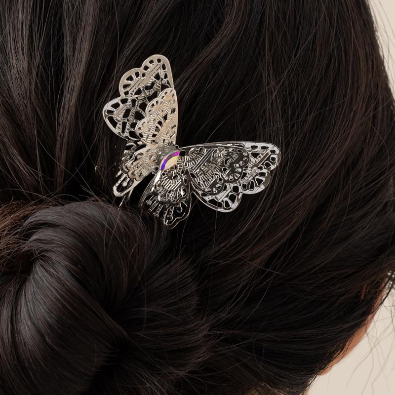 Jewel VOX かんざし ヘアアクセサリー 簪 蝶 バタフライ Jewel VOX かんざし ヘアアクセサリー 簪 蝶 バタフライ