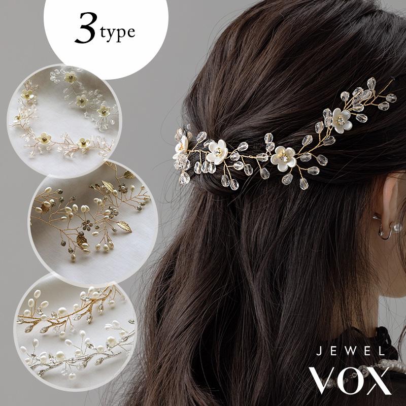 Jewel VOX ヘアアクセサリー ヘアコーム ヘアピン レディース コーム