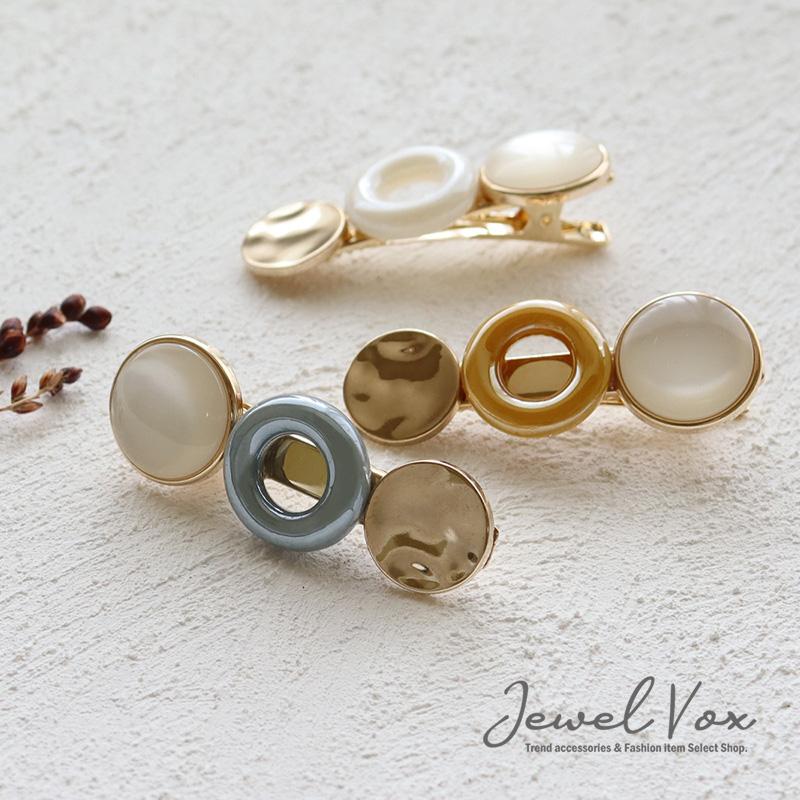 アクセサリーまとめ　ビンテージアクセサリーセット　② Jewel VOX ヘアクリップ セット 2点 ヘアアクセサリー レディース