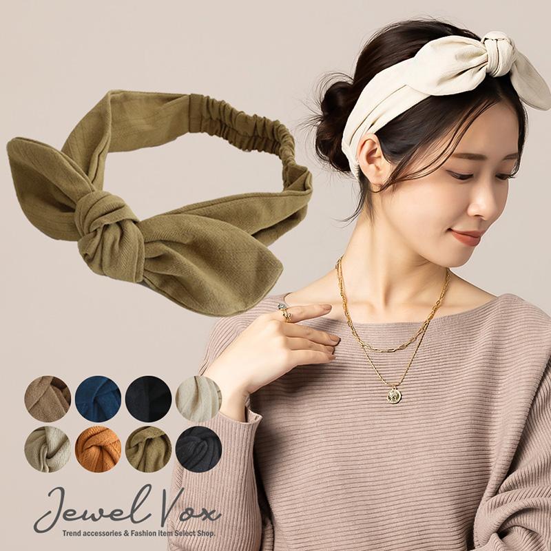Jewel VOX ヘアバンド カチューム ターバン ヘアアクセ レディース