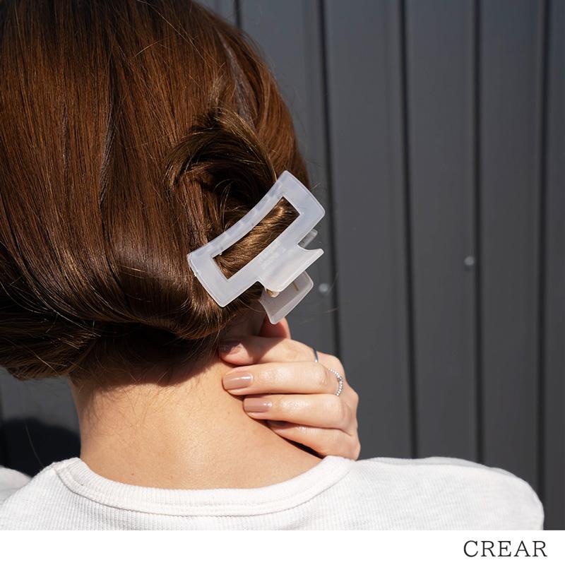 Jewel VOX ヘアクリップ クリップ ヘアアクセ 四角 レディース Jewel VOX ヘアクリップ クリップ ヘアアクセ 四角 レディース