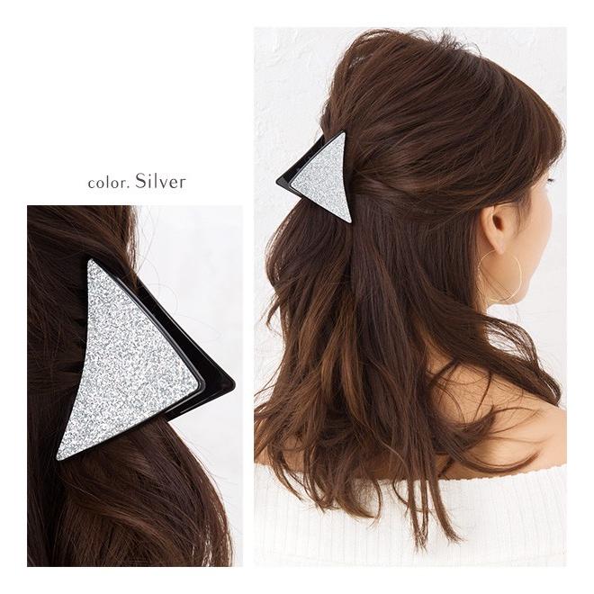 Jewel VOX ヘアクリップ レディース クリップ ヘアアクセ 三角
