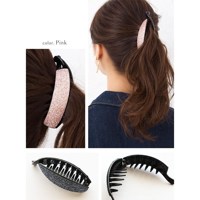 Jewel VOX バナナクリップ レディース カーブ ラメ グリッター まとめ