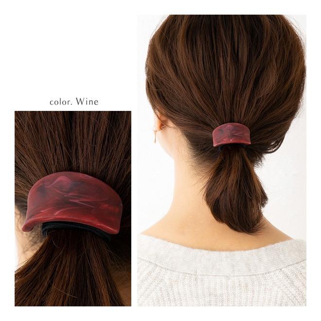 福袋対象商品 ヘアゴム ヘアポニー レディース マーブル模様 カーブ まとめ髪 ポニーテール シンプル ブランド 30代 40代 50代 B Mkk 9069 Jewel Vox ジュエルボックス 通販 Yahoo ショッピング