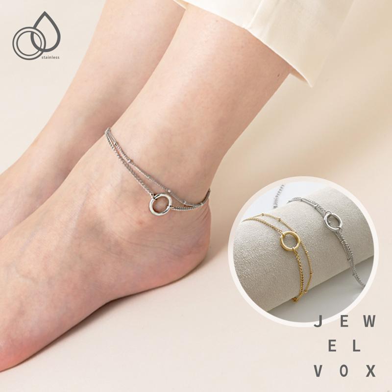 レディースアンクレット Jewel VOX アンクレット レディース 足首 足 金属アレルギー対応