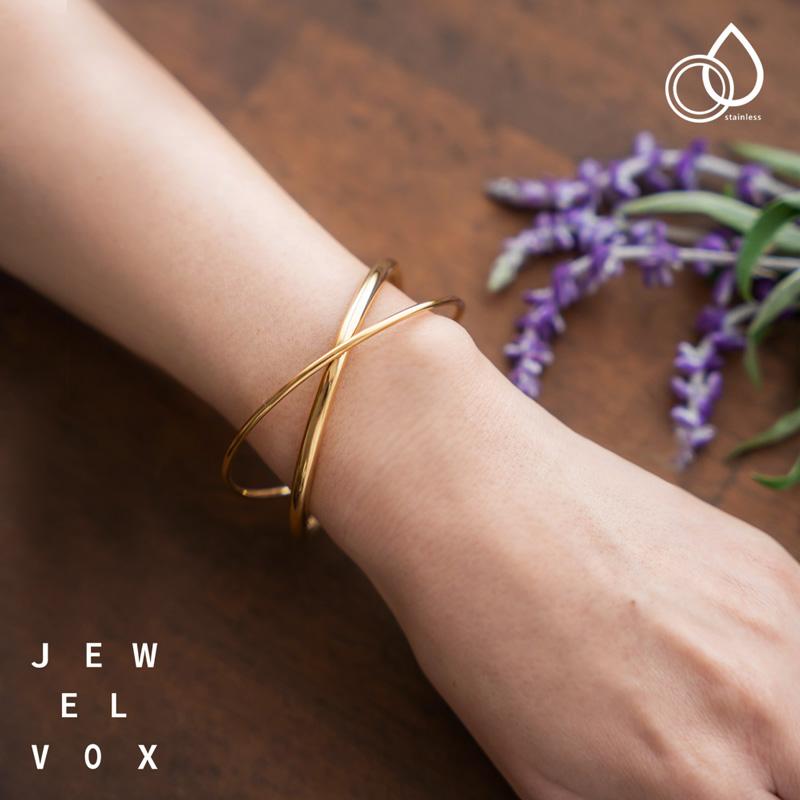 Jewel VOX ブレスレット バングル レディース サージカルステンレス
