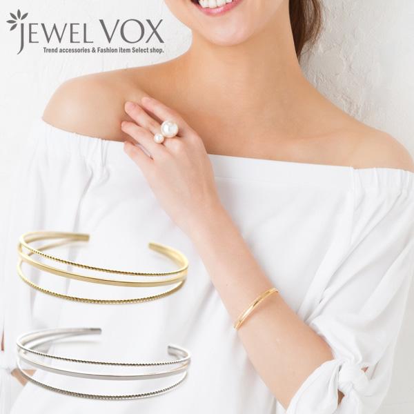 バングル ブレスレット アクセサリー レディース 女性 金属アレルギー ニッケルフリー スクエア メタル ファッションデザイナー