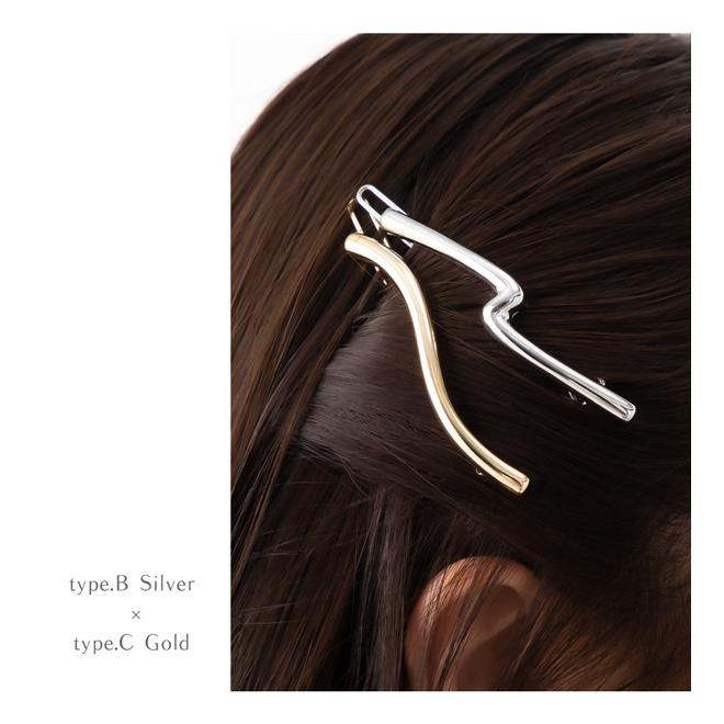 Jewel VOX ヘアクリップ ヘアピン ヘアアクセ レディース 3