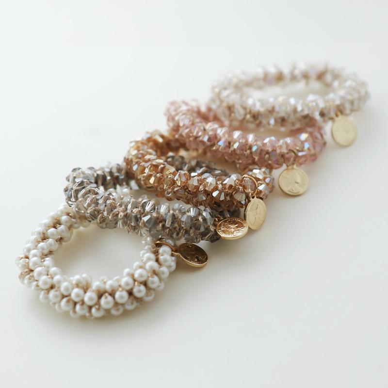 おまけ電球付き♥ナチュラル☓韓国♡INTERFORM☓Beryl♥クリア♡3灯 PLANET BALL NECKLACE(2JN0990)K10 ネックレス｜スター