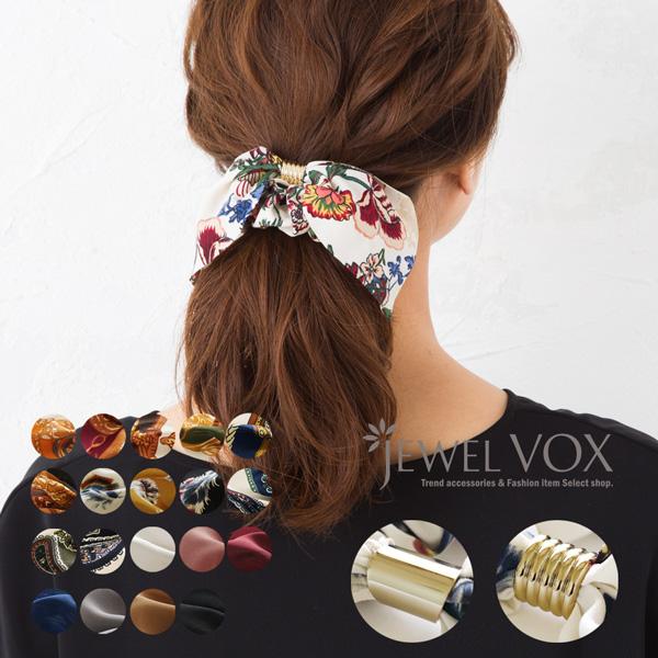 ヘアゴム シュシュ レディース ヘアアクセサリー 黒 ピンク リボン スカーフ ヘアアクセ シンプル まとめ髪 春夏 髪飾り かわいい D Mkk 7792 Jewel Vox ジュエルボックス 通販 Yahoo ショッピング