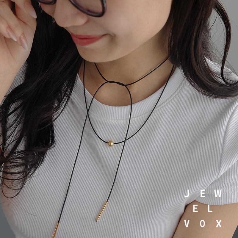Jewel VOX ネックレス チョーカー レディース ゴールド シルバー 